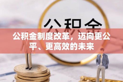 滨州公积金制度改革，迈向更公平、更高效的未来