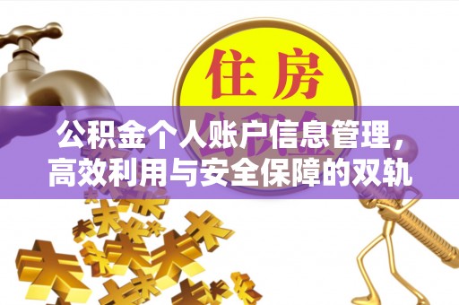 滨州公积金个人账户信息管理，高效利用与安全保障的双轨并行