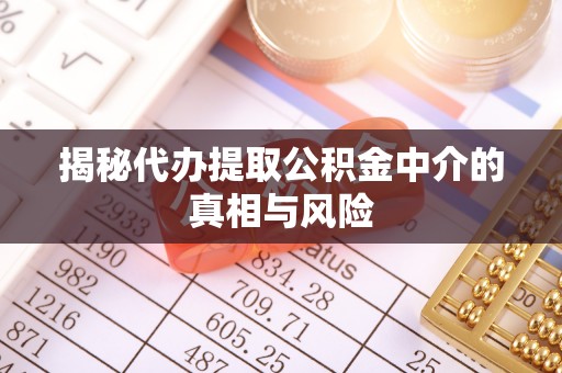 滨州揭秘代办提取公积金中介的真相与风险