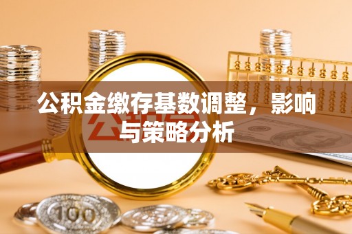 滨州公积金缴存基数调整，影响与策略分析