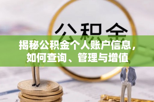 滨州揭秘公积金个人账户信息，如何查询、管理与增值