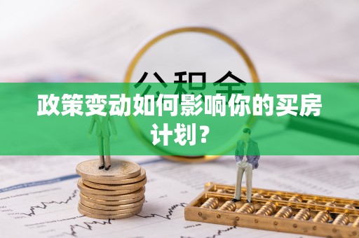 滨州政策变动如何影响你的买房计划？