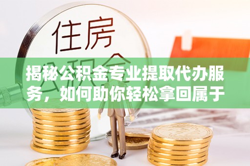 滨州揭秘公积金专业提取代办服务，如何助你轻松拿回属于你的资金