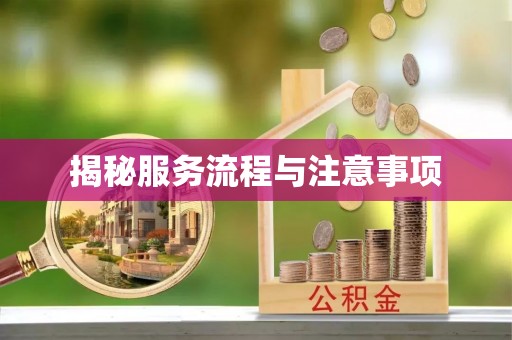 滨州揭秘服务流程与注意事项