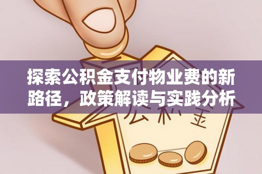 滨州探索公积金支付物业费的新路径，政策解读与实践分析