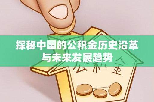 滨州探秘中国的公积金历史沿革与未来发展趋势