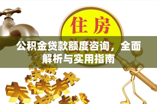 滨州公积金贷款额度咨询，全面解析与实用指南