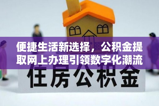 滨州便捷生活新选择，公积金提取网上办理引领数字化潮流