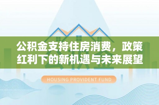 滨州公积金支持住房消费，政策红利下的新机遇与未来展望