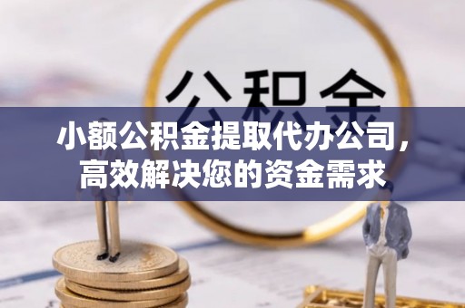 滨州小额公积金提取代办公司，高效解决您的资金需求