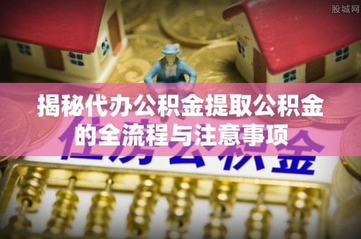 滨州揭秘代办公积金提取公积金的全流程与注意事项