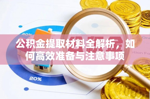滨州公积金提取材料全解析，如何高效准备与注意事项