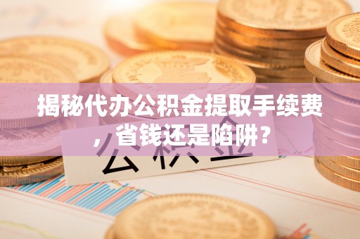 滨州揭秘代办公积金提取手续费，省钱还是陷阱？