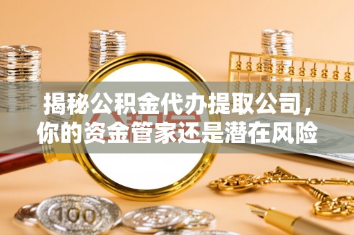 滨州揭秘公积金代办提取公司，你的资金管家还是潜在风险？