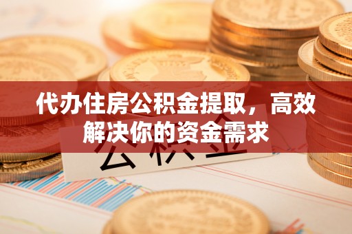 滨州代办住房公积金提取，高效解决你的资金需求