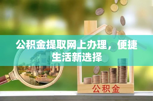 滨州公积金提取网上办理，便捷生活新选择