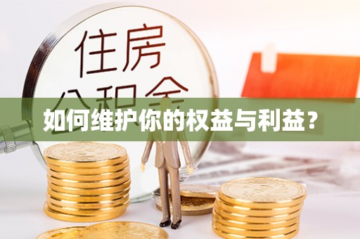 滨州如何维护你的权益与利益？