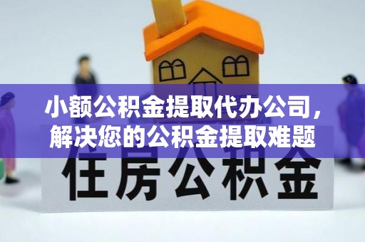 滨州小额公积金提取代办公司，解决您的公积金提取难题