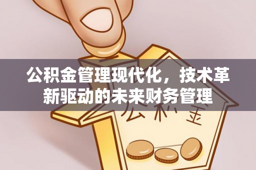 滨州公积金管理现代化，技术革新驱动的未来财务管理