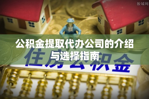 滨州公积金提取代办公司的介绍与选择指南