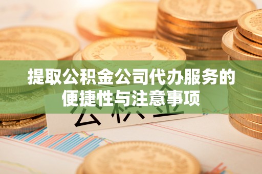 滨州提取公积金公司代办服务的便捷性与注意事项