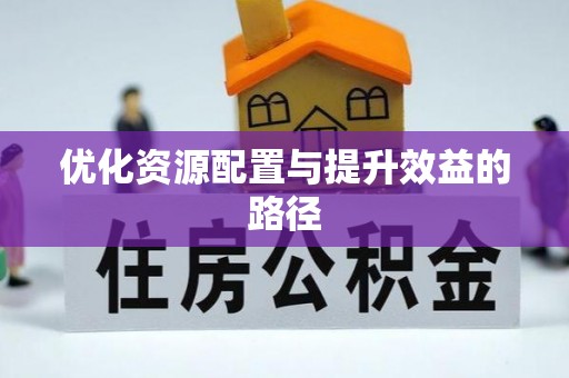 滨州优化资源配置与提升效益的路径