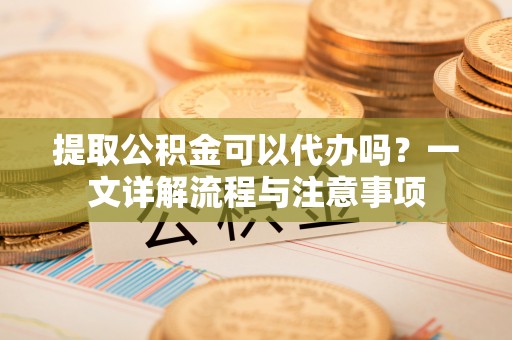 滨州提取公积金可以代办吗？一文详解流程与注意事项