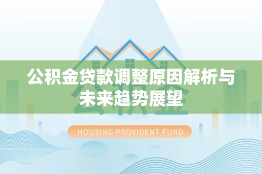 滨州公积金贷款调整原因解析与未来趋势展望